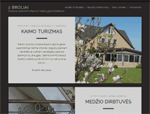 Tablet Screenshot of 2broliai.com